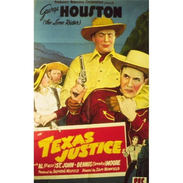 Posterazzi MOVAF4898 Texas Justice Movie Poster - 27 x 40 in.