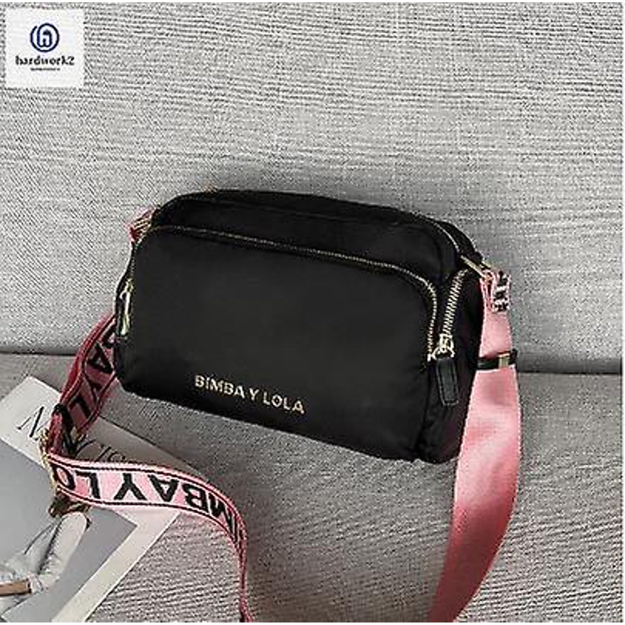 Pukey Bimba Y Lola Spain Brand Nylon Crossbody Bag Women Luxury Handbags Waterproof Bag Bolsas Para