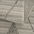 thumbnail image 6 of Hauteloom Casablanca Collection Living Room Bedroom Area Rug - Cozy Moroccan Farmhouse Carpet - Brown, Black, Beige - 6'7" x 9', 6 of 12