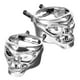 thumbnail image 5 of 2 portavasos con forma de calavera para ventilación de coche, ajustable, para botellas y latas, multifuncional, para camiones y SUV., 5 of 8