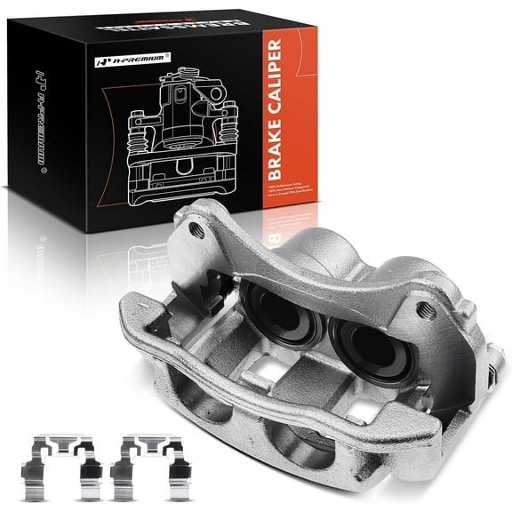 A-Premium Disc Brake Caliper Assembly with Bracket Compatible with Explorer 2002-2005 Ranger 2003-2011 Mazda B2300/B3000/B4000 2003-2007 Front Left Driver Side