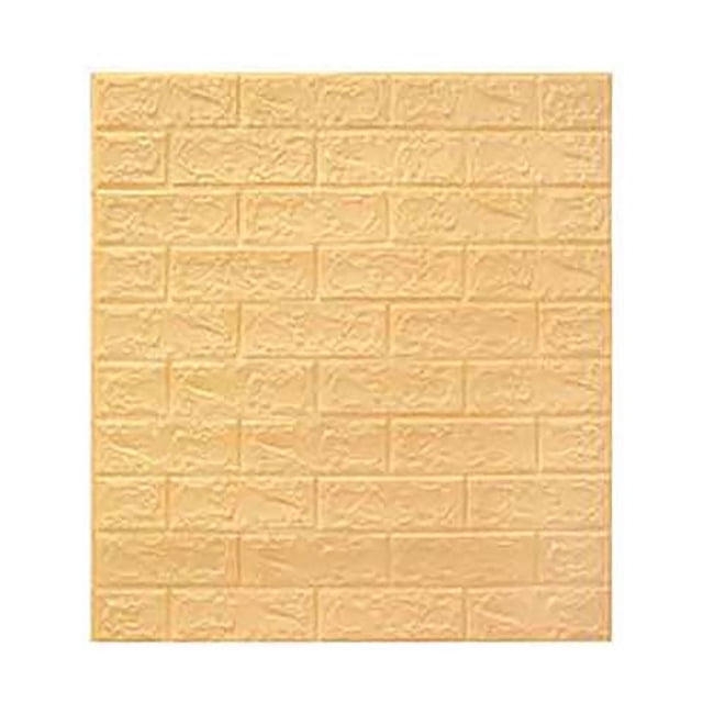 Fiudx Adhesivo de Pared de Ladrillo, Papel Tapiz Autoadhesivo de Espuma 3D, Diseño Ligero Que Absorbe Los Impactos, Fácil de Despegar, Decoración para Sala de Estar y Dormitorio, Mejora Moderna Del H