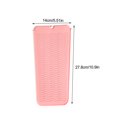 thumbnail image 3 of Silicone Heat Resistant Travel Mat Pouch for Curling Iron Hair Straightener Flat Iron and Hair Styling Tool (Pink), 3 of 9