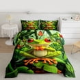 thumbnail image 2 of Castle Fairy Kids Animal Frog Twin Comforter Sets,Flying Butterflies Bedding Set, 2 of 8