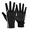 Black, variant on Men's Summer Cycling Gloves, UPF 50+ UV Protection Quick-Dry Ice Silk Breathable Bicycle Bike Gloves for Outdoor Riding Sports