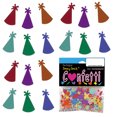 thumbnail image 3 of Confetti Party Hat MultiColors - Pouch (1/2 oz) - CCP8659, 3 of 8