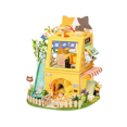 thumbnail image 1 of Cat House DIY Miniature Dollhouse, 1 of 10