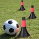 thumbnail image 3 of Soporte de Atrenamiento de fútbol cono de fútbol, ​​Barrera de conos de fútbol copa de obstáculos de pláshico con color brillante, fácil de transporte, adecuado para, 3 of 7