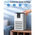 thumbnail image 6 of M05 Air Purifier for Large Room 1250 Sq Ft, H13 HEPA Filter Removes Dust Smoke Odor Pets with Aromatherapy and Quiet Sleep Mode, 6 of 7