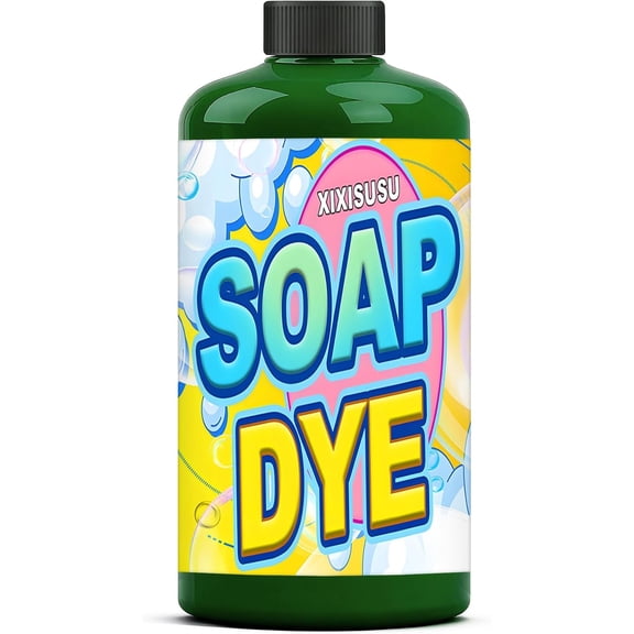 Green Bath Bomb Soap Dye - Skin Safe, Soap Coloring for Soap Making Supplies, DIY Bath Bomb Supplies Kit, Slime, Crafts (Green, 3.5 Fl.Oz)