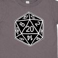 thumbnail image 4 of Inktastic 20 Sided Black Dice Boys or Girls Toddler T-Shirt, 4 of 5