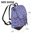 thumbnail image 2 of Fotbe Beautiful Koi Fish Mochila Bolso con Estampado para Mujer, Mochila Antirrobo de Nylon Impermeable, Bolsa Ligera de Hombro, 2 of 4