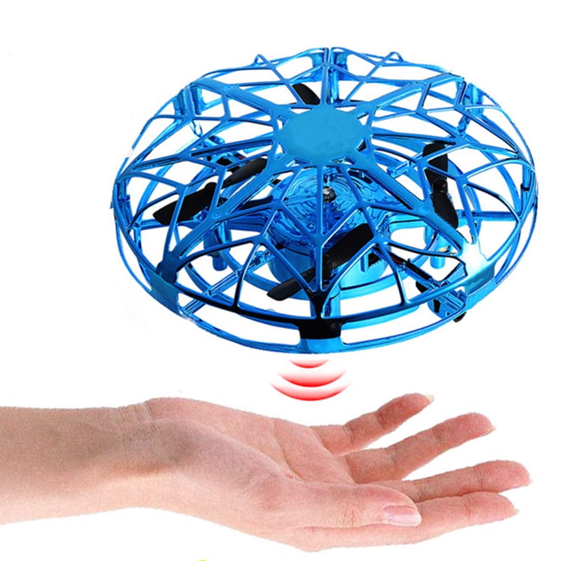 Mini Drone Quad Induction Levitation UFO LED Light USB Charging Toy for Kids US 