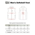 thumbnail image 6 of Off Road Ventures Men's Lightweight Vest Warm Insulated Waterproof Sleeveless Outerwear Jacket for Winter, 6 of 6