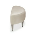 thumbnail image 5 of Michael Amini Kathy Ireland Eclipse Accent Bench - Ivory/Moonlight Gray, 5 of 10