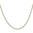 thumbnail image 2 of Avariah Diamonds Solid 10k Yellow Gold 1.6mm Round Open Link Cable Chain - 30", 2 of 8