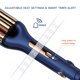thumbnail image 4 of MIRACOMB Plancha de titanio de ondulación profunda, tecnología de iones, ajustes de calor digitales, apagado automático, doble voltaje (12,2 pulgadas, cabello ondulado, ondulador de cabello), 4 of 5