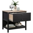 thumbnail image 4 of Pemberly Row 1-Drawer Coastal Engineered Wood Lateral File in Raven Oak, 4 of 12