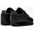 thumbnail image 4 of Reebok Womens Classic Renaissance Sneakers Black Solid Grey D Width Size US, 4 of 9
