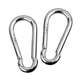 thumbnail image 1 of 1 Par De Conector De Columpio, Gancho De Seguridad de material acero Inoxidable, Llavero Grande, Mosquetón, De Clips Para Acampar Libre Y Columpi, 1 of 8