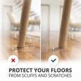 thumbnail image 3 of Almohadillas de fieltro X-PROTECTOR, 181 unidades, para suelos de madera, 3 of 6
