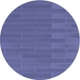 thumbnail image 1 of Ahgly Company Machine Washable Indoor Round Transitional Deep Periwinkle Purple Area Rugs, 5' Round, 1 of 7