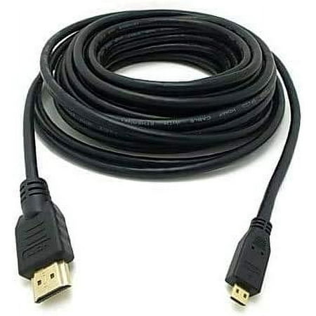 MYKOMI Extra Long 10 Foot Micro HDMI HD Video Cable for GoPro and Other Action Camera - Compatible with Hero 3 Hero 4 Hero 5 Hero 5 Black Hero 5 Session Hero 6 Hero 7 Fusion Hero 8