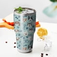 thumbnail image 3 of 30oz Cute Akita Dog Beagle Bulldog Rottweiler Dachshund Tumblers Stainless Steel Tumbler with Lid and Straw,Vacuum Insulated Double Wall Travel Tumbler Cups Mug with Cleaning Brush for Coffee,Tea, 3 of 7