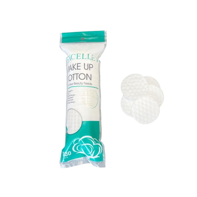 Almohadillas de Algodón Redondas EZLIFE 100 Piezas para Maquillaje E8S6