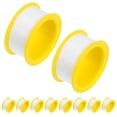 thumbnail image 3 of 100pcs Teflon Tape Plumbers Tape Ptfe Tape Sealing Tape Plumbing Tape Sealant Tape Thread Seal Tape For Shower Head Water Pipe Sealing Tape Duct Tape, 3 of 6