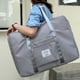 thumbnail image 1 of Bolsa de viaje plegable para mujer | Equipaje de mano impermeable de 30 l | Bolsa de deporte para gimnasio y fin de semana para niñas | Rosa, negro, morado, azul, gris y vino, 1 of 8