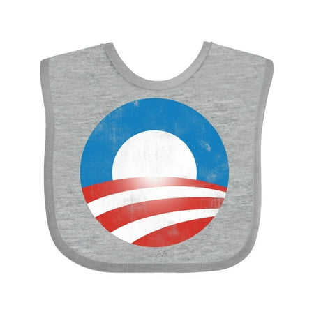 

Inktastic Obama Logo (Vintage Look) Gift Baby Boy or Baby Girl Bib