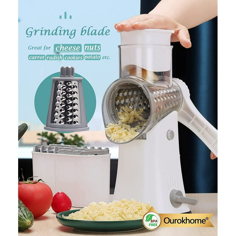 Rotary Cheese Grater, Chocolate Grinding, Nut Grinder Blades