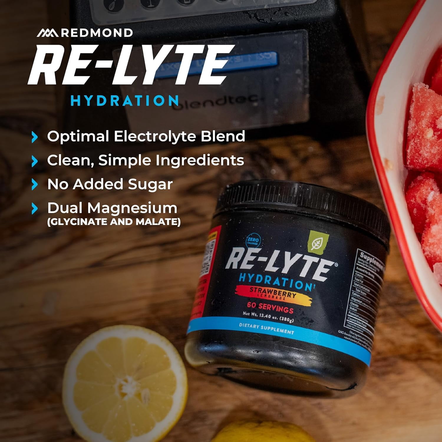 Redmond Relyte Strawberry Lemonade 13.4 Oz