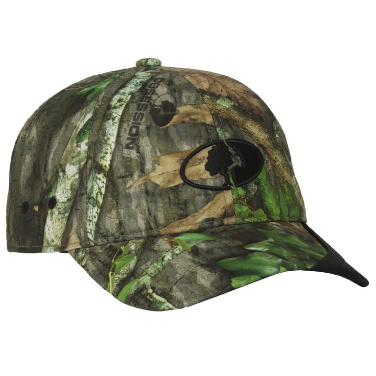 Mossy Oak Men's Camo Hat 6 Panel Low Profile Mesh Call