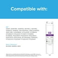 thumbnail image 6 of Brio 6023A Refrigerator Water Filter Replacement Compatible WIth GE GSWF, GSWF3PK, GSWFDS, 100749-C, 100749C, 100810/A, 100810A, 6 of 9