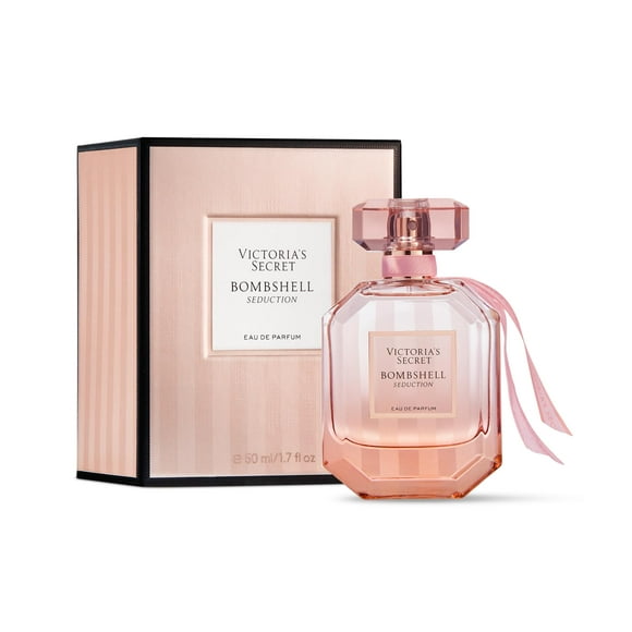 Victoria's Secret Bombshell Seduction Eau de Parfum, Notes of White Peony, Sage & Velvet Musk, Perfumes for Women (1.7 oz)