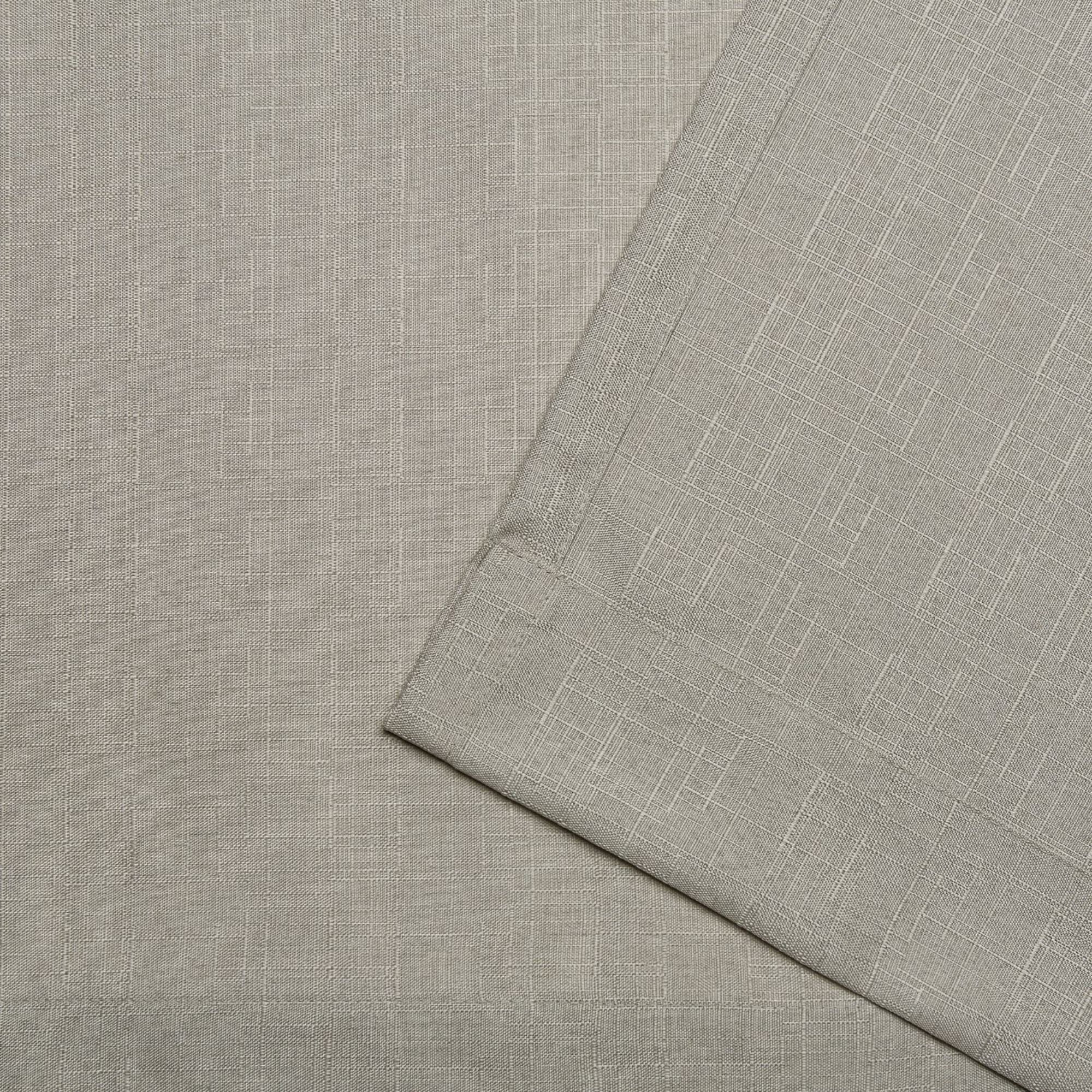 Exclusive Home Loha Light Filtering Pinch Pleat Curtain Panel Pair, 108" Length, Beige