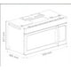 thumbnail image 2 of MICROCAMPANA Teka 1.6 P³ Acero inoxidable 76CM Microondas Campana, 2 of 3