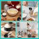thumbnail image 3 of "Báscula Cocina Digital,cucharas Medidoras Y Tazas Medidoras Lab.G Negro", 3 of 5