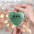 thumbnail image 5 of Acrylic Heart Ornament,Elephant Design Christmas Decor,Pawzity Elephant Ornaments - Elephants Christmas Ornament - Elephants Ornaments for Christmas Tree - Acrylic Hanging Ornament(Green), 5 of 8