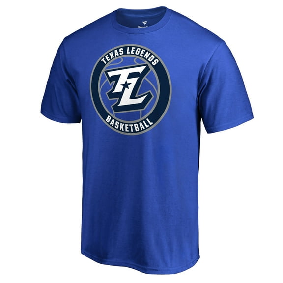 Men's Royal Texas Legends Primary Logo T-Shirt