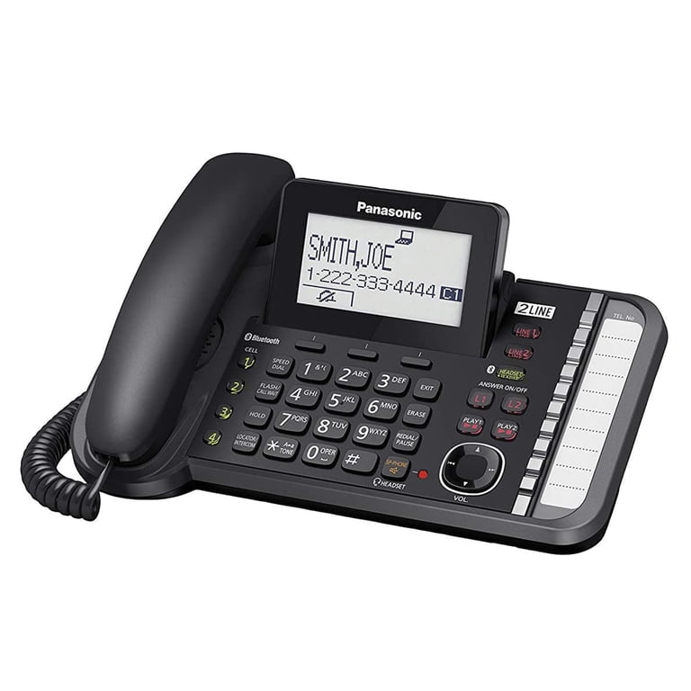 Panasonic DECT 6.0 Expandable Link2Cell 2-Line Digital Cordless