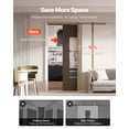 thumbnail image 2 of VEVOR Pocket Door Frame Kit, for 24-30 in Wide 80 in High Door, Pocket Door Kit with Two-Way Soft Close Mechanism, Slide Smoothly Quietly, Easy to Install, Wood and Galvanized Steel,for Living Room, 2 of 9