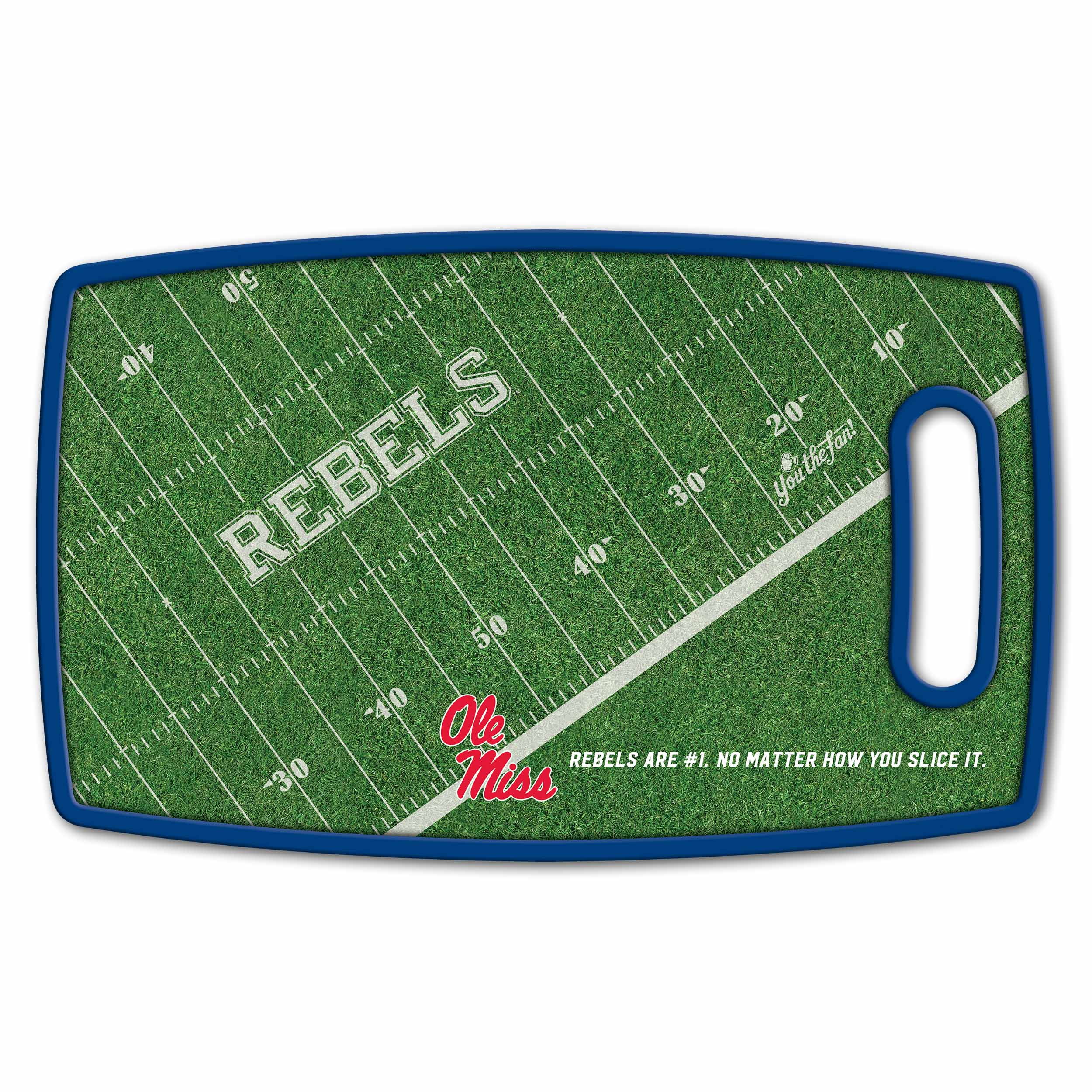 YouTheFan NCAA Mississippi Rebels Retro Series Cutting Board