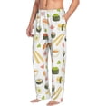 thumbnail image 2 of Balery Sushi and Rolls print Men's Pajama Pants,Ultra Lightweight Pjs,Lounge Pant-Medium, 2 of 9