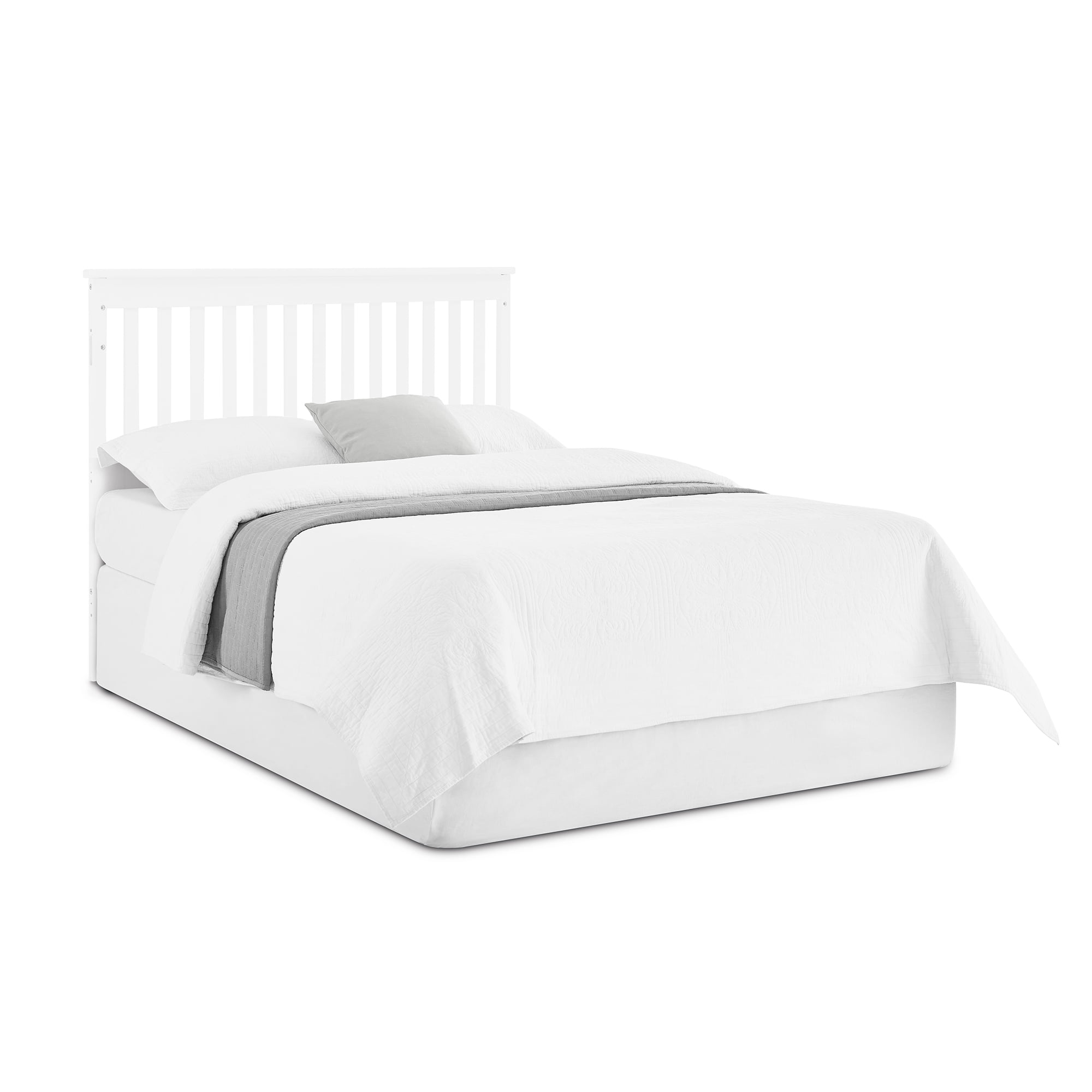 Delta Children Ellie 5-in-1 Convertible Crib and Changer - Greenguard Gold Certified, Bianca White