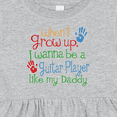 thumbnail image 4 of Inktastic Guitar Player Like Daddy Girls Baby Dress, 4 of 5