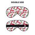 thumbnail image 2 of Naloa Cherry_1 Print Sleep Mask for Sleeper, Light Blocking Sleeping Eye Mask for Women Men, Eye Shade with Adjustable Strap for Travel, Nap,Meditation, 2 of 7