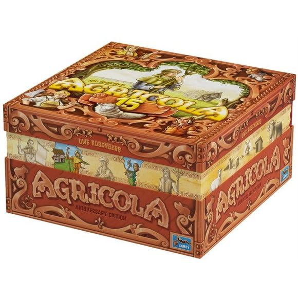 Agricola Édition 15e Anniversaire Boîte 1-4 Joueurs, Âges 12+, 90 minutes